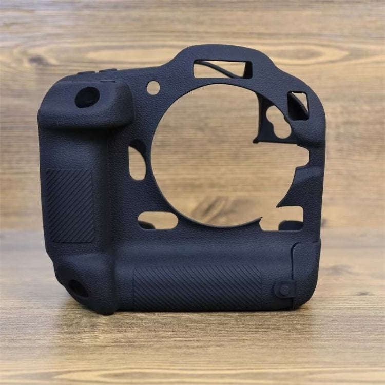 For Canon EOS R3 Soft Silicone Protective Case (Black)