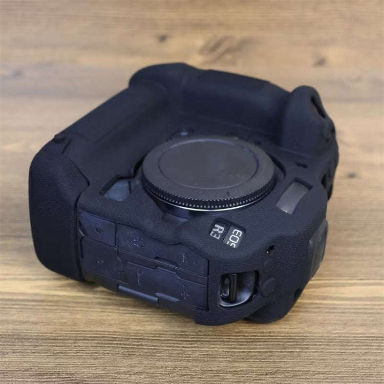 For Canon EOS R3 Soft Silicone Protective Case (Blue)