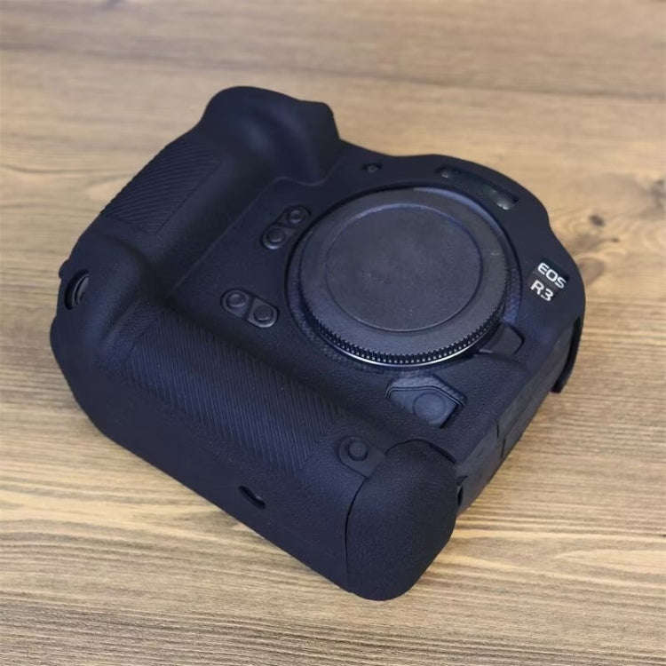 For Canon EOS R3 Soft Silicone Protective Case (Blue)