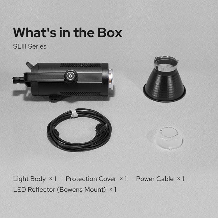 Godox SL300III 330W LED Light 5600K Daylight Video Flash Light(AU Plug)