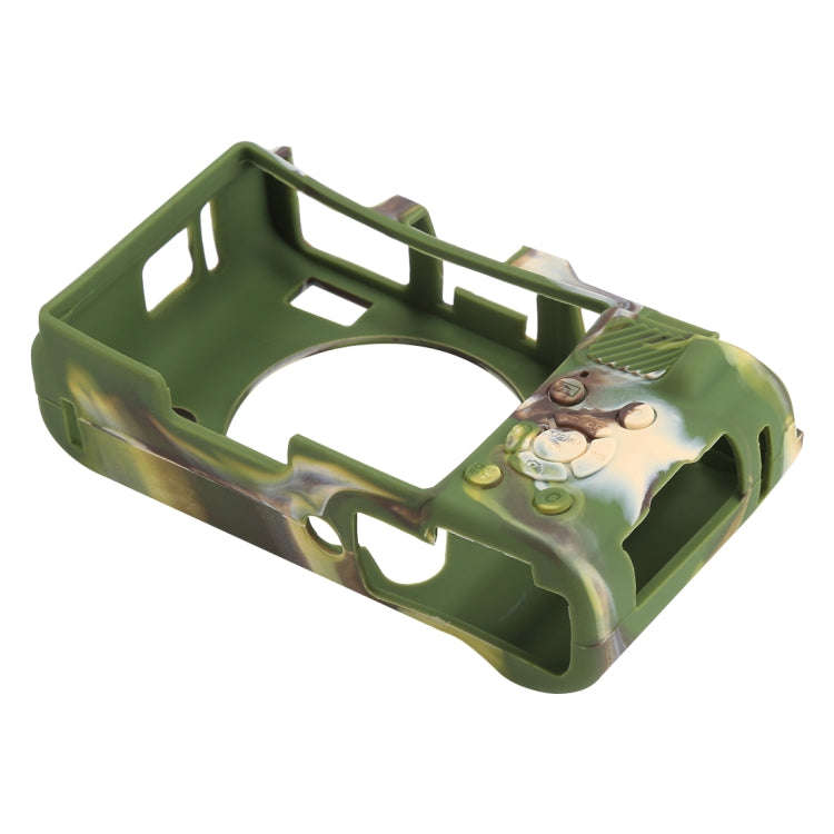 Soft Silicone Protective Case for FUJIFILM X-A5(Camouflage)