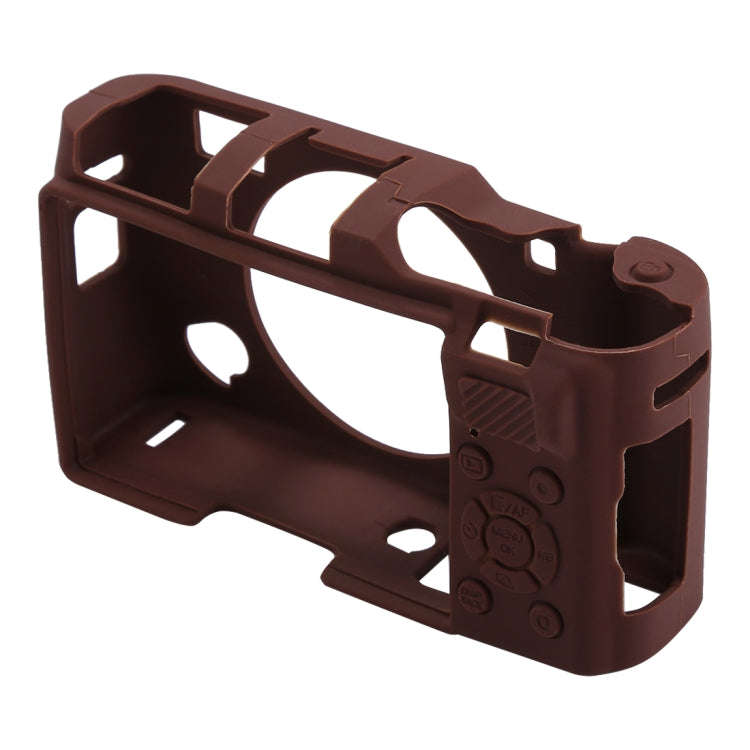 Soft Silicone Protective Case for FUJIFILM X-A5(Coffee)
