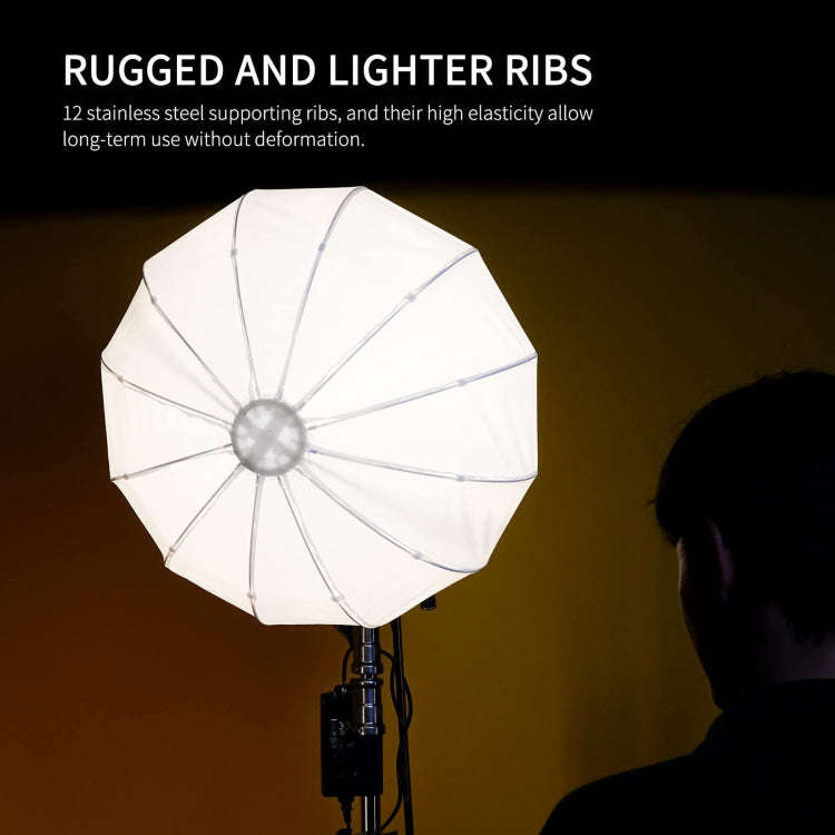 FEELWORLD FSL65 65cm Lantern Softbox Quick Release Diffuser with Bowens Mount