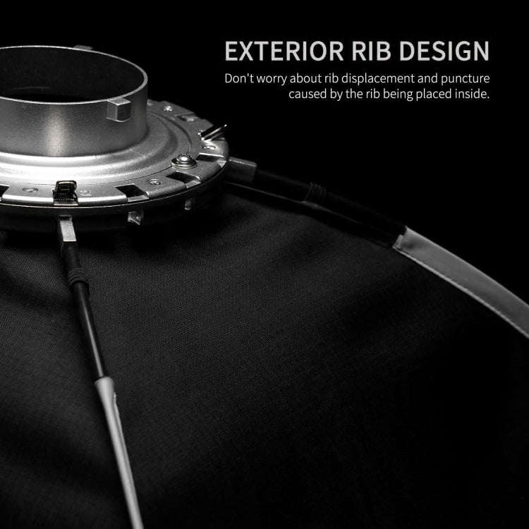 FEELWORLD FSR90 60x90cm Rectangular Softbox Quick Release Bowens Mount Diffuser