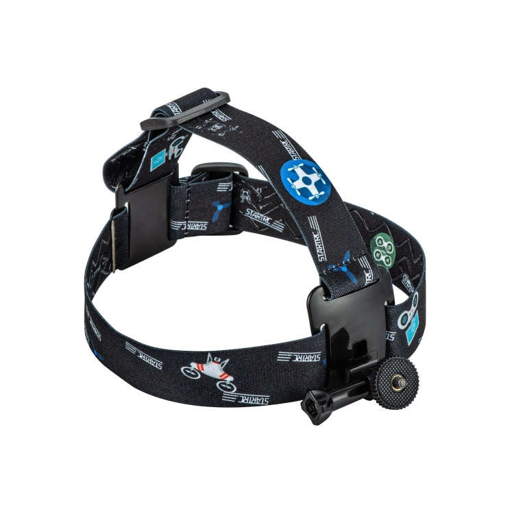 STARTRC Adjustable Head Strap Vlog FPV POV Mount Belt for GoPro, Insta360, DJI Osmo Action and Ot...