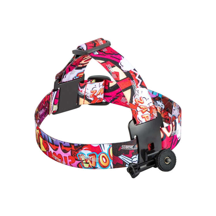 STARTRC Adjustable Head Strap Vlog FPV POV Mount Belt for GoPro, Insta360, DJI Osmo Action and Ot...