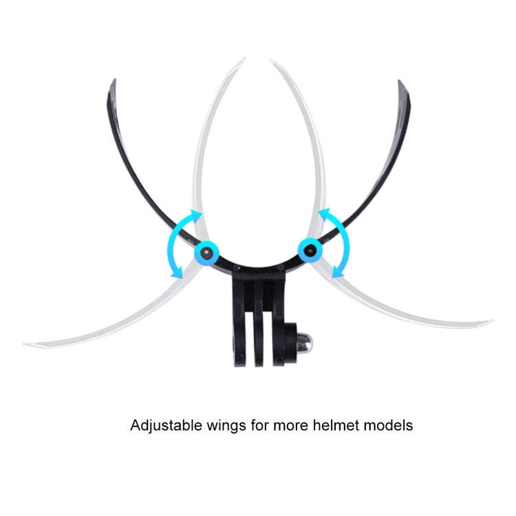 Foldable Bending Action Camera Phone Helmet Mount Kit with J-Hook Buckle & Rotation Phone Clamp &...