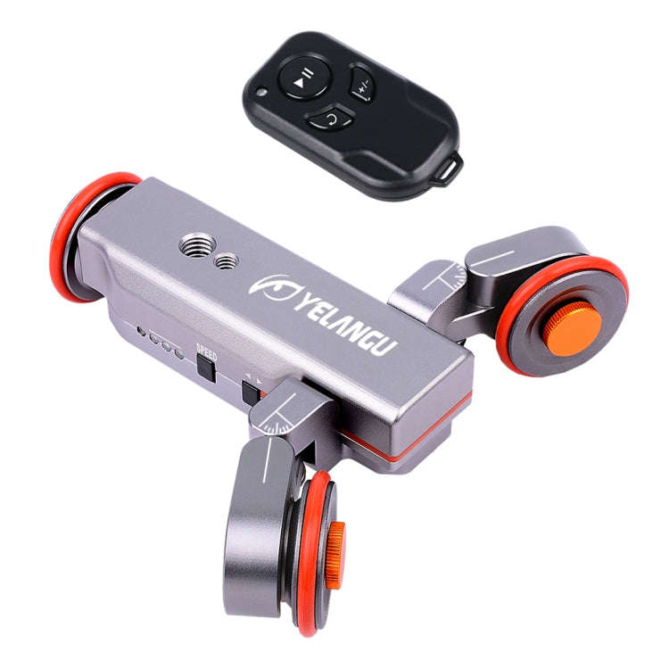 YELANGU L4X Camera 3-wheel Dolly II Electric Track Slider 3-Wheel Video Pulley Rolling Dolly Car ...