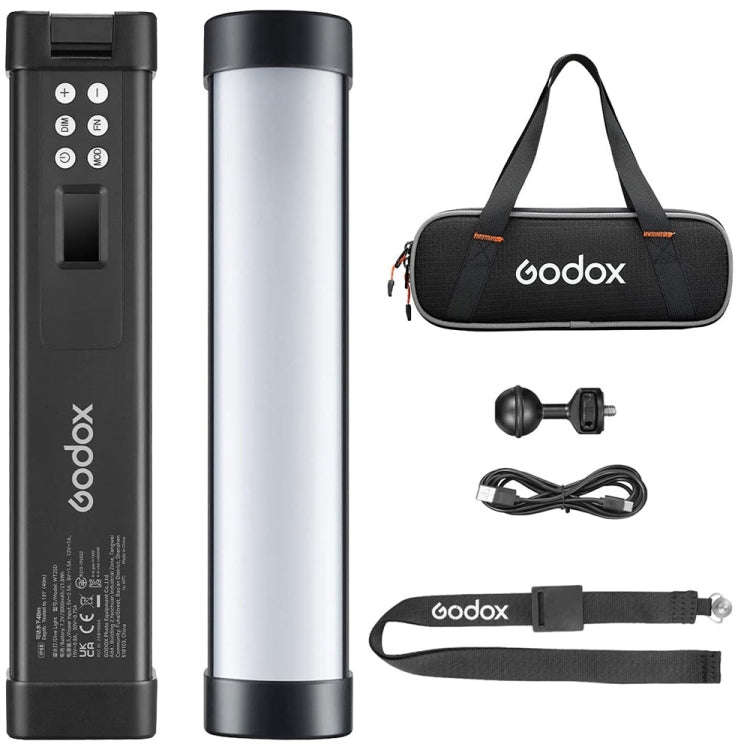 Godox WT25D Waterproof Tube Light  25cm White Light Photo Video Fill Light