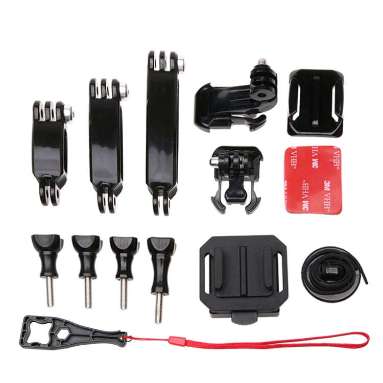 Helmet Front Mount Bundle Set for GoPro, Insta360, DJI and Other Action Cameras