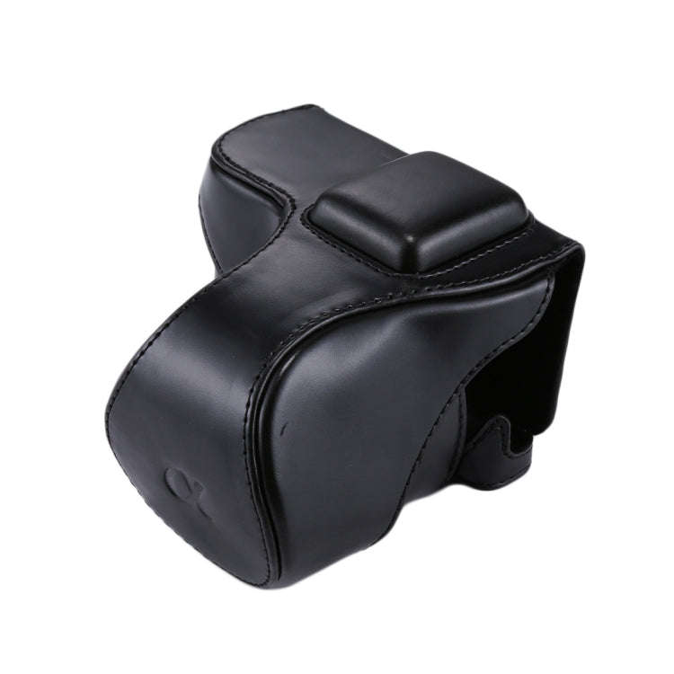 Full Body Camera PU Leather Case Bag with Strap for Sony NEX 5N / 5R / 5T (16-50mm / 18-55mm Lens...