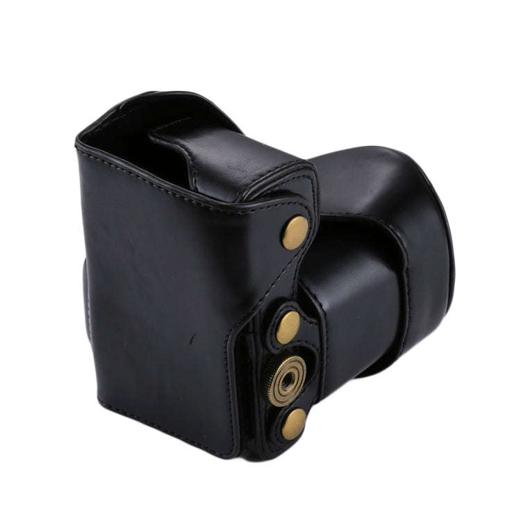 Full Body Camera PU Leather Case Bag with Strap for Sony NEX 5N / 5R / 5T (16-50mm / 18-55mm Lens...