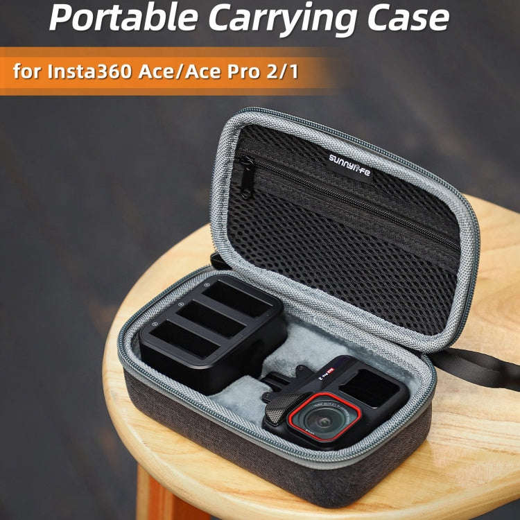 For Insta360 Ace / Ace Pro 1 / Ace Pro 2 Sunnylife Portable Carrying Case Handbag Mini Travel Cas...