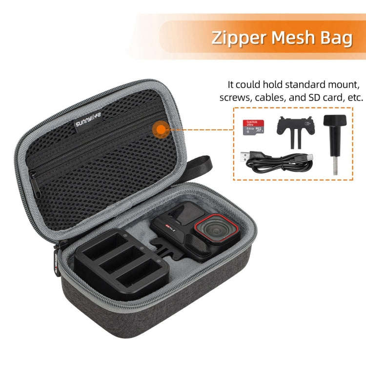 For Insta360 Ace / Ace Pro 1 / Ace Pro 2 Sunnylife Portable Carrying Case Handbag Mini Travel Cas...