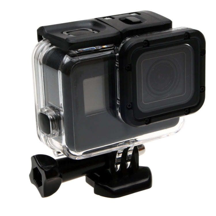 For GoPro  NEW HERO /HERO6  /5  30m Waterproof Housing Protective Case + Hollow Back Cover with B...