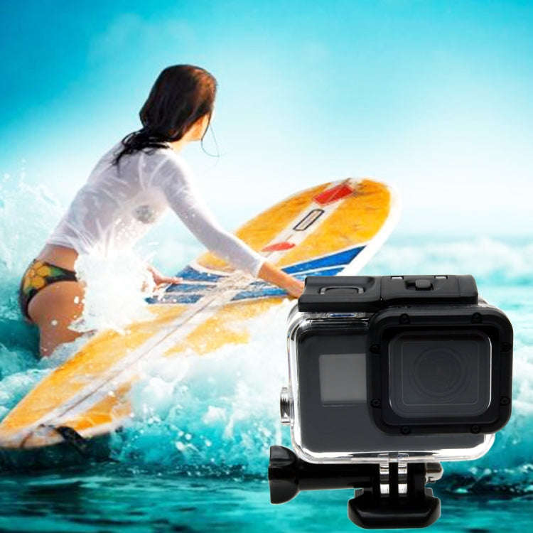 For GoPro  NEW HERO /HERO6  /5  30m Waterproof Housing Protective Case + Hollow Back Cover with B...