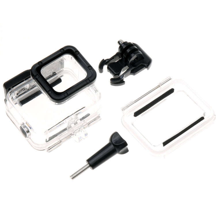 For GoPro HERO6 /5 Skeleton Housing Protective Case + Hollow Back Cover with Buckle Basic Mount &...