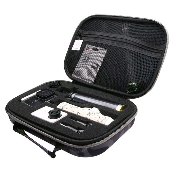 Camouflage Pattern EVA Shockproof Waterproof Portable Case forGoPro, Insta360, DJI and Other Acti...