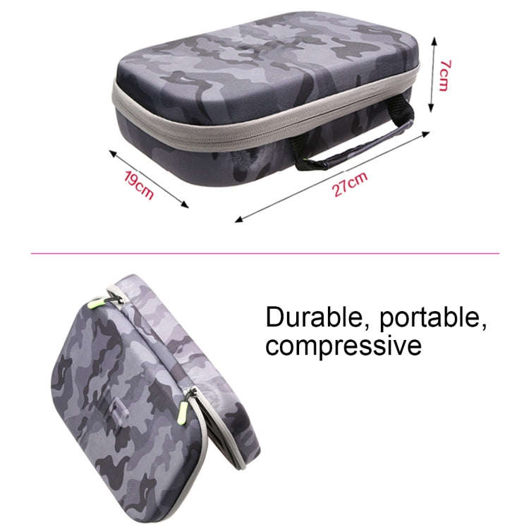 Camouflage Pattern EVA Shockproof Waterproof Portable Case forGoPro, Insta360, DJI and Other Acti...