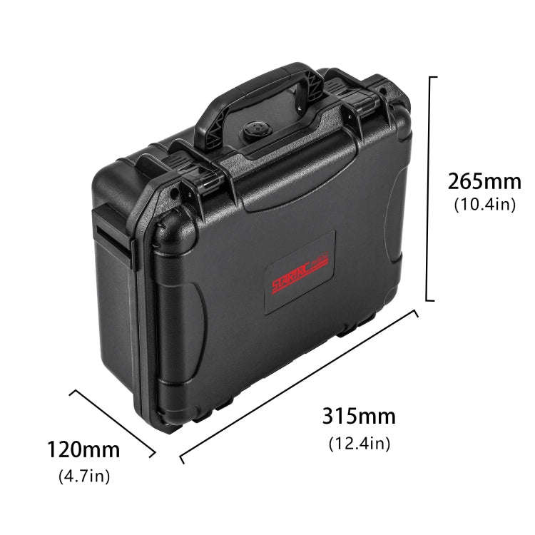 STARTRC Waterproof EVA PP Dual-layer Suitcase Storage Box For GoPro HERO13 Black /12 Black /11 Bl...