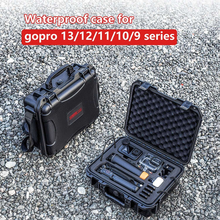 STARTRC Waterproof EVA PP Dual-layer Suitcase Storage Box For GoPro HERO13 Black /12 Black /11 Bl...