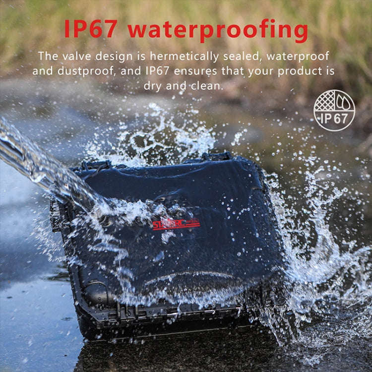 STARTRC Waterproof EVA PP Dual-layer Suitcase Storage Box For GoPro HERO13 Black /12 Black /11 Bl...