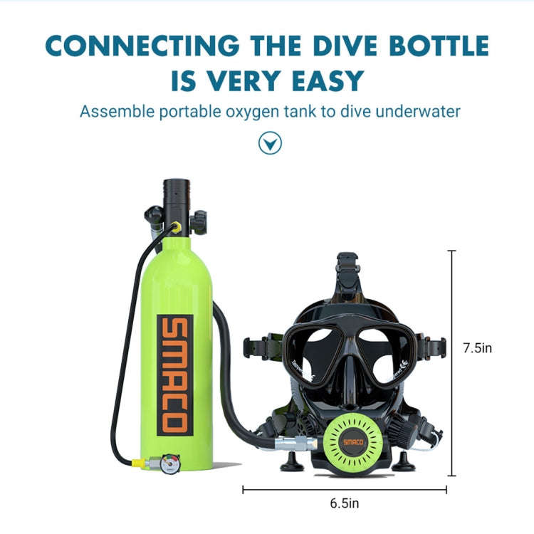 Water Sports Diving Snorkeling Mask Swimming Glasses for GoPro, Insta360, DJI and Other Action Ca...