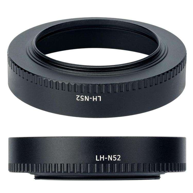 LH-N52 Lens Hood Shade for Nikon Z 28mm F2.8/Z 40mm F2 lens (Black)