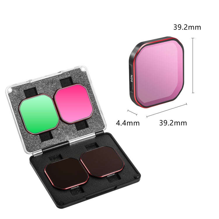 For Insta360 Ace Pro 2 STARTRC 4 in 1 PL ND8 ND16 ND32 Camera Lens Filter
