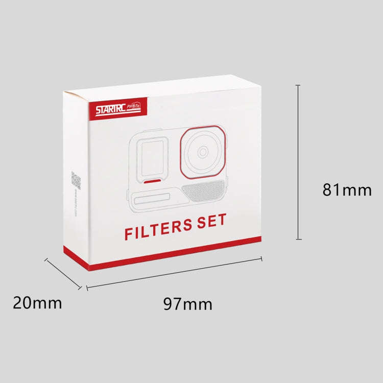 For Insta360 Ace Pro 2 STARTRC 4 in 1 PL ND8 ND16 ND32 Camera Lens Filter