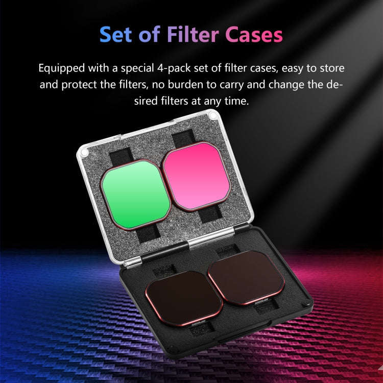 For Insta360 Ace Pro 2 STARTRC 4 in 1 PL ND8 ND16 ND32 Camera Lens Filter
