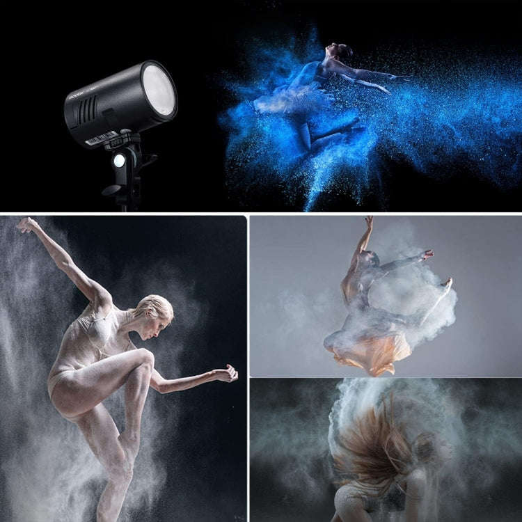 Godox AD100Pro 100Ws Pocket Flash Outdoor Speedlite Light &#8203;Kits (Black)