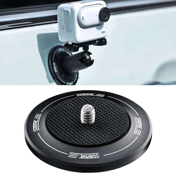 STARTRC Magnetic Base 1/4 Interface Metal Mount (Black)