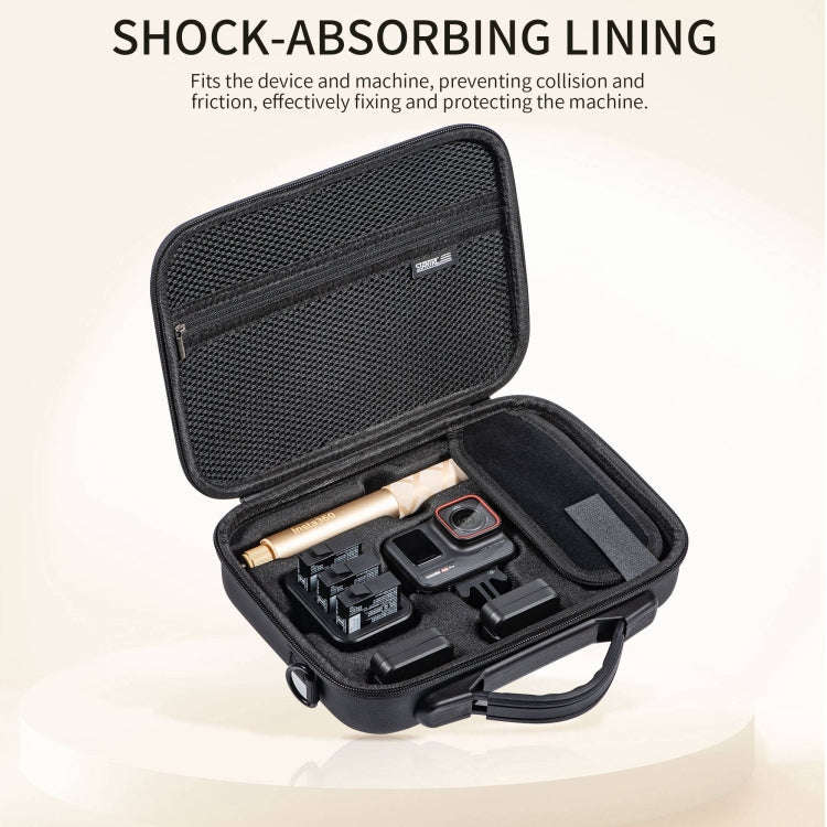 For Insta360 Ace / Ace Pro STARTRC Portable PU Storage Box Case (Black)