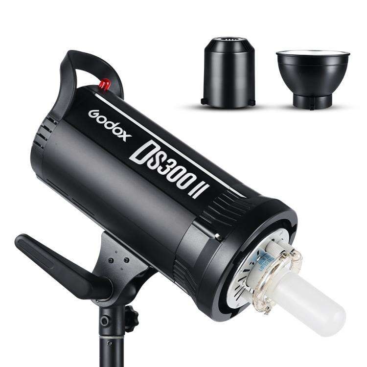 Godox DS300II 300Ws Studio Flash Light Strobe Lamp Head Bowens Mount Speedlight (UK Plug)