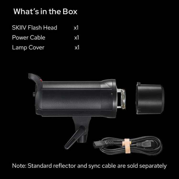 Godox SK300II-V Studio Flash Photo Light 300Ws Bowens Mount Monolight Light (EU Plug)