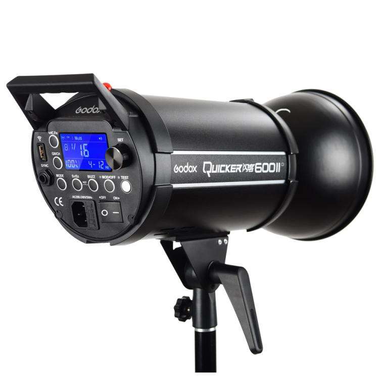 Godox Quicker 600IIM Studio Flash Light 600Ws Bowens Mount Strobe Flash (UK Plug)