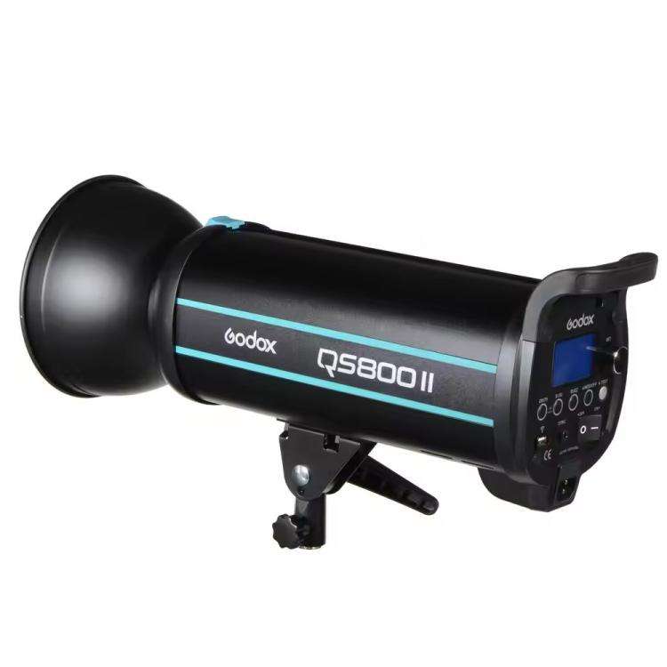 Godox QS800II Strobe Studio Flash Light 800Ws Bowens Mount High Speed Flash (UK Plug)