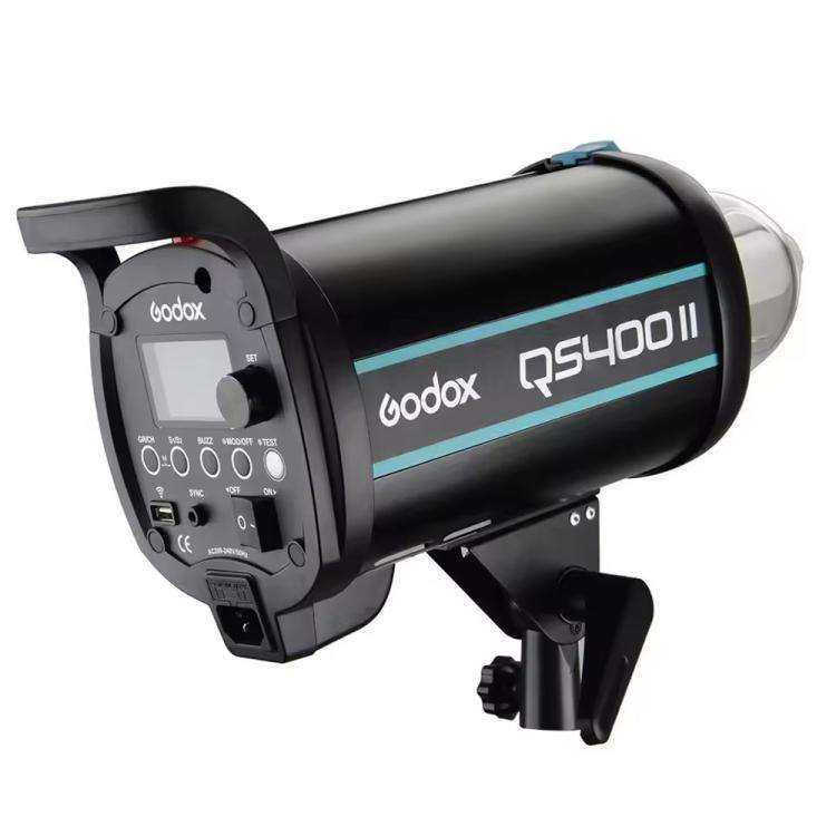 Godox QS400II Strobe Studio Flash Light 400Ws Bowens Mount High Speed Flash (US Plug)