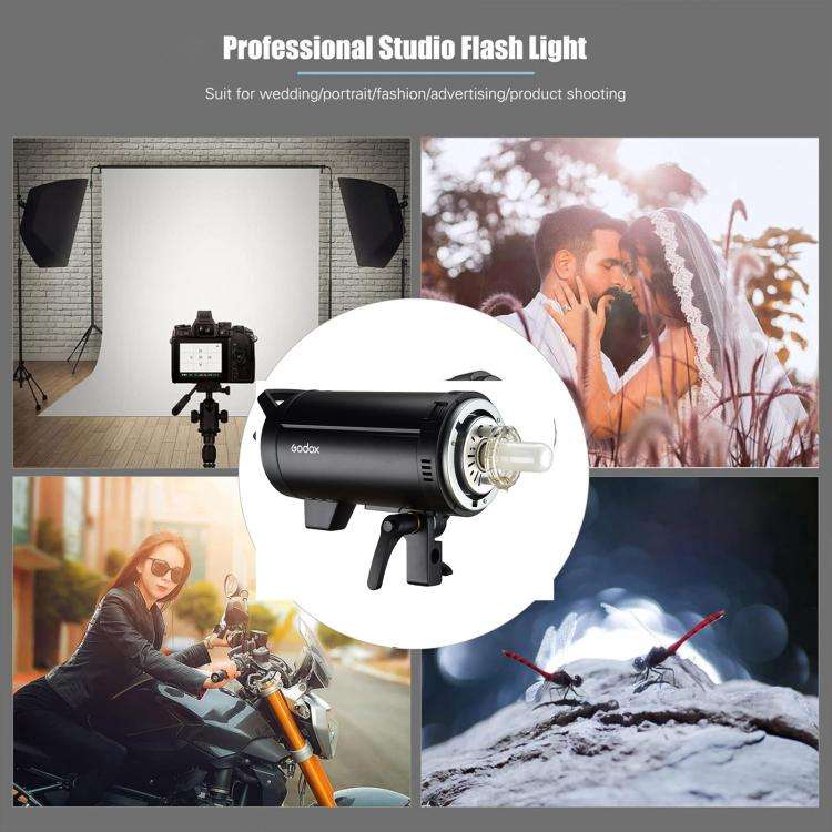 Godox DP400III Studio Flash Photo Light 400Ws 2.4G Wireless X System Bowens Mount Strobe Light, N...