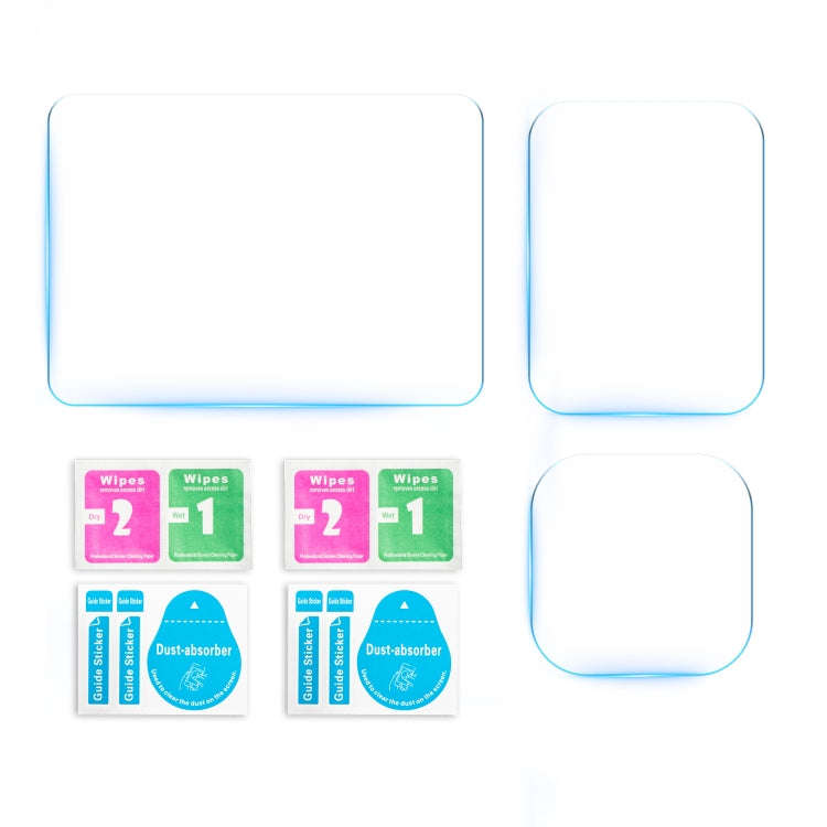 For GoPro HERO13 Black STARTRC 2 Sets 3 in 1 Lens and Front Back Screen Tempered Glass Film