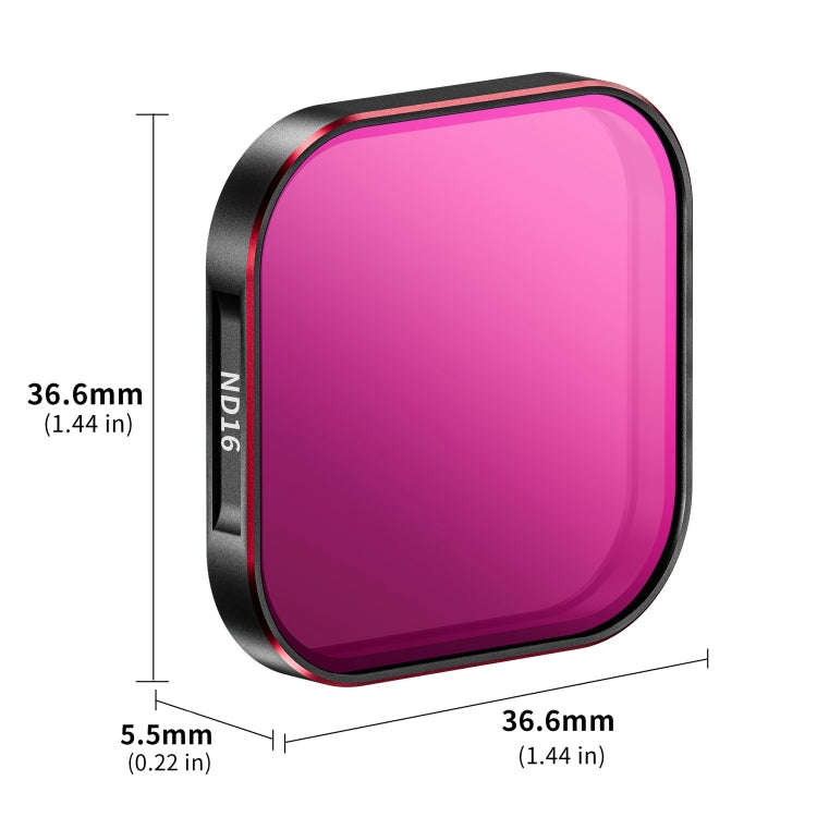 For GoPro HERO13 Black STARTRC Quick Release 4 in 1 ND8 ND16 ND32 CPL Lens Filter