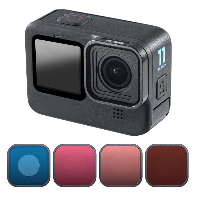STARTRC 4 in 1 ND8 ND16 ND32 CPL Lens Filter for GoPro HERO13 Black /12 Black /11 Black /10 Black...