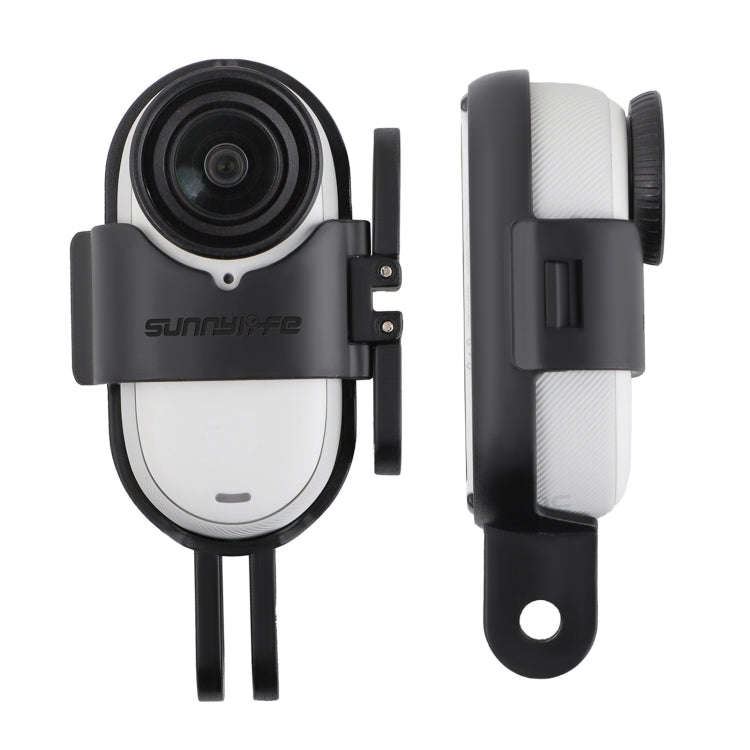 For Insta360 GO 3S / GO 3 Sunnylife Foldable Vertical-Horizontal Mount Adapter Protective Frame B...