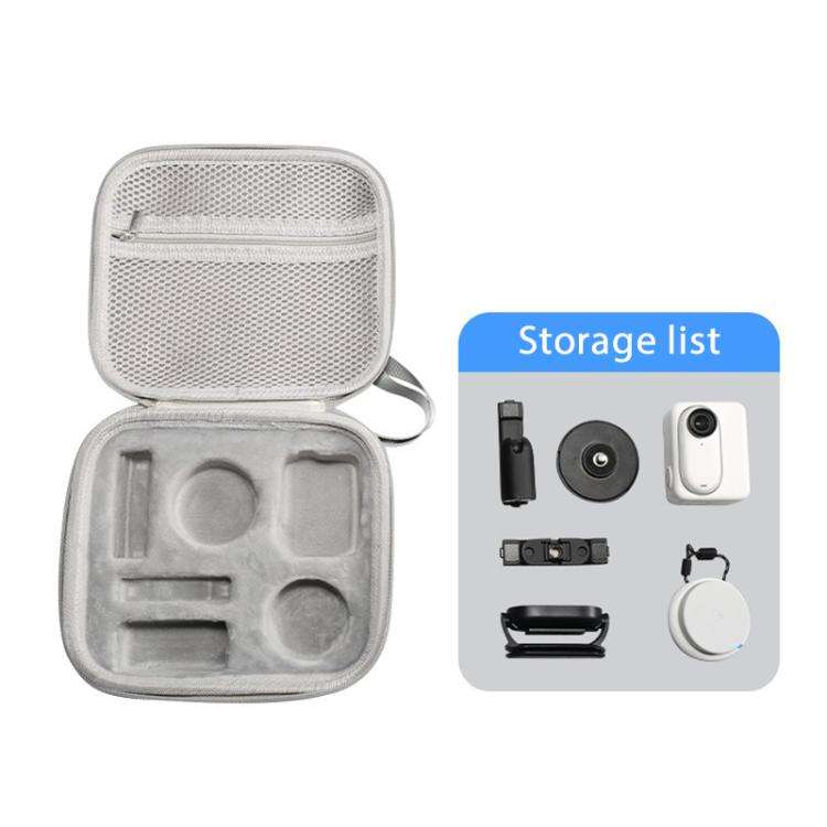 For Insta360 GO 3 / GO 3S Portable EVA Storage Box Case (Grey)