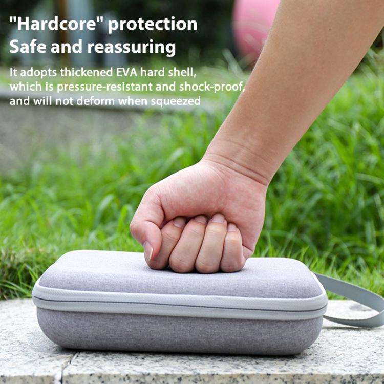 For Insta360 X4 / X5 Carrying Case Portable Storage Bag, Size: 24.2 x 16 x 6.3cm (Grey)