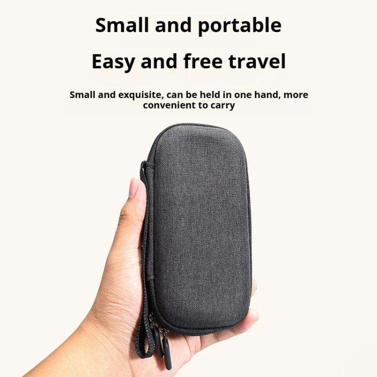 For Insta360 X4 / X5 Body Carrying Case Portable Storage Bag, Size: 16 x 8.1 x 6.6cm (Grey)
