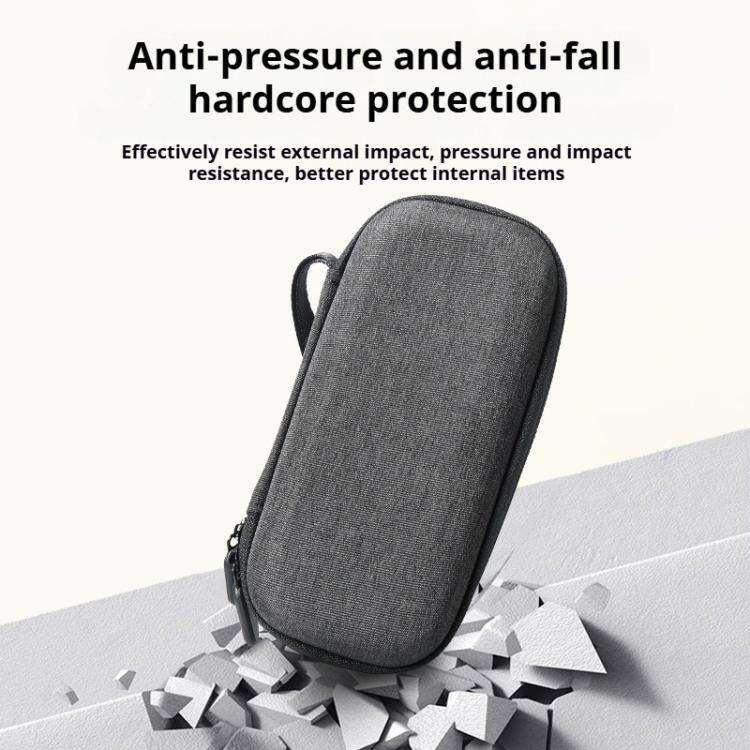 For Insta360 X4 / X5 Body Carrying Case Portable Storage Bag, Size: 16 x 8.1 x 6.6cm (Grey)