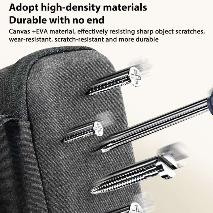 For Insta360 X4 / X5 Body Carrying Case Portable Storage Bag, Size: 16 x 8.1 x 6.6cm (Grey)