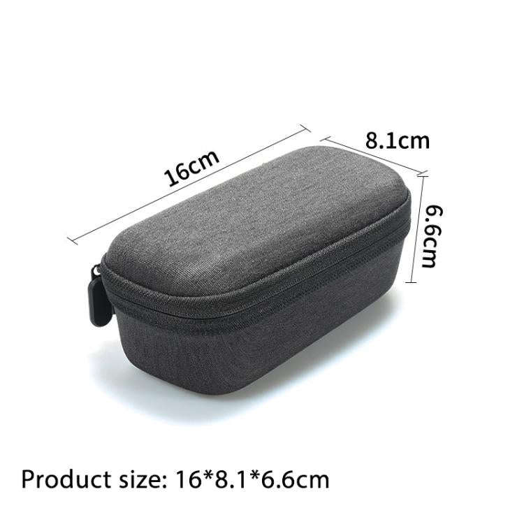 For Insta360 X4 / X5 Body Carrying Case Portable Storage Bag, Size: 16 x 8.1 x 6.6cm (Grey)